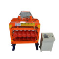 Various styles and glazed corrugated roof double layer trapezoid sheet tiles roll forming machine